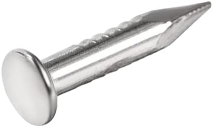 uxcell Small Tiny Hardware Nails, Carbon Steel 1.7X9mm for DIY Decorative Wooden Boxes, Silver Tone, 200pcs