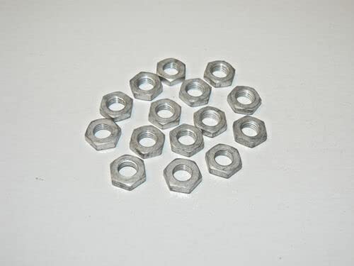 Generic 5/16"-24 Aluminum Hex Jam Nuts - Lot of 50 Pcs. HQ