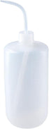 1Pc 1000ml Tattoo Bottle, 32oz Transparent Plastic Wash Bottle, Portable Lab Squeeze Bottle for Watering