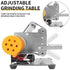 3-In-1 7 Mini Belt Sander - Electric Bench Grinder Sanding Machine, Adjustable Speed Table Polisher Buffer Handcraft