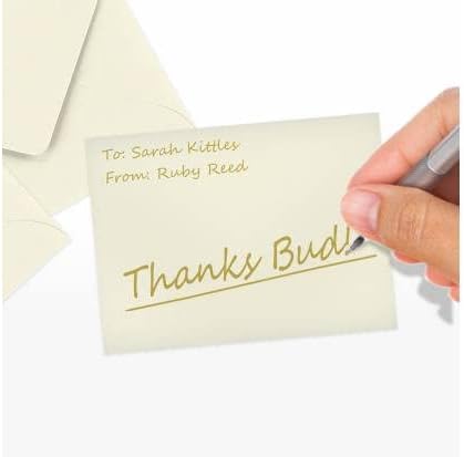 LUXPaper #17 Mini Envelopes | 2 11/16" x 3 11/16" | Natural | 70lb. Text | 50 Qty