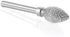 Kutzall Original Flame Rotary Burr, Coarse, 1/8" Shaft - Woodworking Attachment for Dremel, Foredom, DeWalt, Milwaukee
