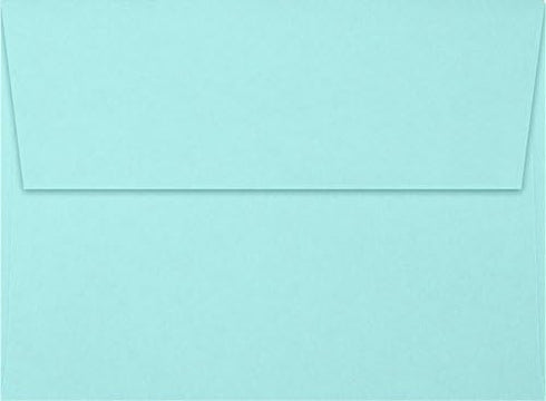 LUXPaper A6 Invitation Envelopes | Peel & Press | 4 3/4" x 6 1/2" | Seafoam Blue | 80lb. Text | 50 Qty