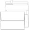 AZAZA 50 Pack A7 White Envelopes, 5x7 Quick Self Seal Envelopes for Weddings, Invitations, Photos, Graduation, Baby