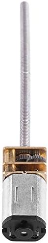 DC 6V Gear Motor High Electric with Long M355MM Screw Thread Output Shaft 30/60/100/150/200/300/400/500RPM