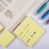 Sticky Notes, Yellow Self-Stick Pads & Colorful PET Index Label & Lined Note Pad, 9-Pack Memo Pads Set