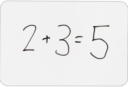 Really Good Stuff Non-Magnetic Dry Erase Boards, Set of 12, 6" x 9", Ideal for Home and School Learning, Reusable