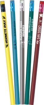 GRAPHITE Round Shape Misprint Pencils - 2 HB Led, Unsharpened with Eraser Perfect for Drawing, Writing, School Use and Craft Projects - Box of 144 Pcs