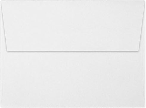 LUXPaper A6 Invitation Envelopes | Peel & Press | 250 Qty, 4 3/4" x 6 1/2", White, 80lb. Text