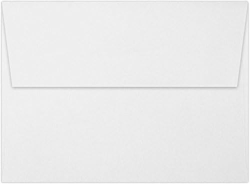 LUXPaper A6 Invitation Envelopes | Peel & Press | 250 Qty, 4 3/4" x 6 1/2", White, 80lb. Text