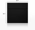 LUXPaper Square Invitation Envelopes | 6 1/4" x 6 1/4" | Black Linen | Peel & Press | 80lb. Text | 50 Qty