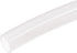 DMiotech 17mm ID 22mm OD Silicone Tube, 2.5mm Thick, 3.3 Feet White Industrial Tubing for Water Pump