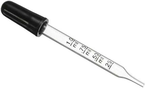1ml Eye Dropper Glass Liquid Dropper for Essential Oils, Pipettes for Resin Lab Bottles and Jars