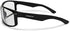 Crossfire CK7 Premium Safety Eyewear - Shiny Black Frame with Clear Lens