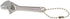 Silver Open End Wrench, Steel 2.5inch Adjustable Spanner for Repairing, Mini Hand Tools, Keychain Accessories
