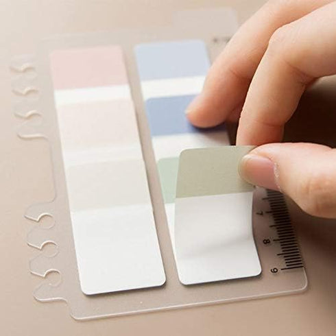Tvoip 760 Pieces Tabs, 3 Size Sticky Index Tabs Pet Flags Page Markers for Office Supplies Stationery