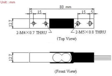 NOYITO Load Cell and HX711 Combo Pack Kit - 1kg 5kg 10kg 20kg Load Cell Amplifier ADC Weight Sensor