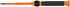 Klein Tools 32581INS Precision Screwdriver - 2-in-1 Insulated Screwdriver with No. 0 Phillips and 1/8-Inch Slotted Bits