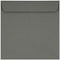 LUXPaper Square Invitation Envelopes | Peel & Press | 7 1/2" x 7 1/2" | Smoke Gray | 80lb. Text | 50 Qty