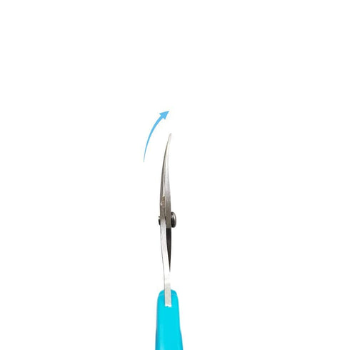 ALLEX Ostomy Scissors with Curved Blunt Tips for Cutting Stoma Bag and Wafer, Made in JAPAN with Japanese Stainless