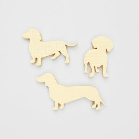 Good Design Dog Sticky Note - Dachshund Stationery - Weiner Dog Notepad - Novelty Sticky Notes - Desk Accessories -