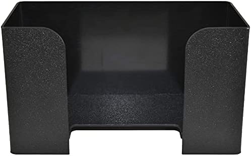 BankSupplies Deposit Ticket Holder - 10W x 4D x 6H Black Textured Molded Plastic Desk Organizer for Deposit Slips