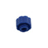 50PCS Easy Grip Syringe Tip Caps No Needle Luer Lock for Feeding Tubes Lab Supplies, Blue