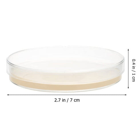 Agar Plates: Prepoured Nutrient Agar Petri Dishes, 10 pcs Growth Medium for Mushrooms & Science Fair Projects Supplies