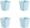 SEIWEI 4X Hanging Cup Holders, Multipurpose Rolling Cart/Pegboard Accessories for Art & Craft