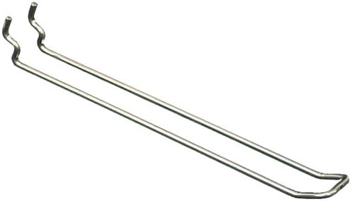 Azar 701180 8-Inch Safety Loop Hooks, 50-Pack