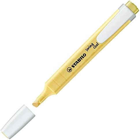 STABILO Highlighter Swing Cool, Deskset of 18, Assorted Colors, 8 Neon & 10 Pastel