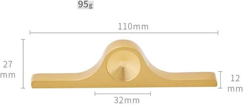 SANCHAKOU 2 Pack 110 12 27Mm Brass Cabinet Knobs Shoe Cabinet Bedside Table Solid Handle Cabinet Shoe Cabinet Wardrobe