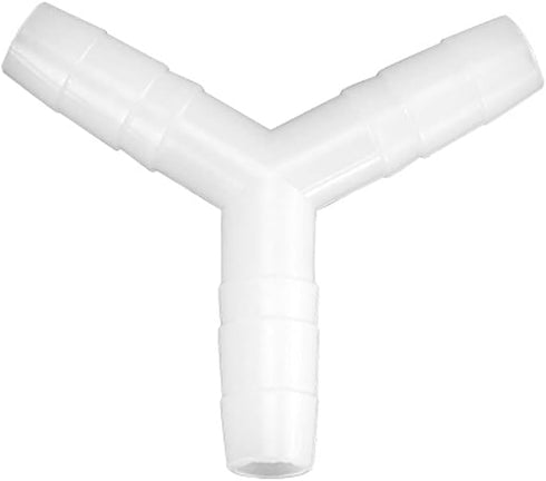 Joywayus Plastic Hose Barb 9mm - Equal 3 Way Y Shaped Fitting Tube Adapter, Pack of 8