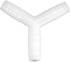 Joywayus Plastic Hose Barb 9mm - Equal 3 Way Y Shaped Fitting Tube Adapter, Pack of 8