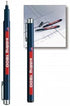 Edding Profipen 1800 Pigment Drawing Pen, 0.1 mm, Pack of 4 - Black, Blue, Red, Green