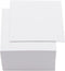 White Blank Notes Cube, 3x3 Inch Office Paper Memo Sheets, Non-sticky Memo Pad for Home, Office, Writing Supplies
