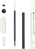 Gel Ink Pen Quick Drying Liquid Ink, 0.38 mm Fine Point Japanese Style Pens, 12 Pcs (4 Black, 4 Blue, 4 Red)