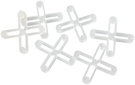 OX Tools Tile Spacer OX-T161220 OX Trade 1/8" Hard Plastic Spacers Cross For Spacing Wall or Floor Tile (Pack of 500)