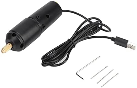 Pin Vise Hand Drill for Jewelry Making, Manual Craft Electric Micro Drill Bits Set