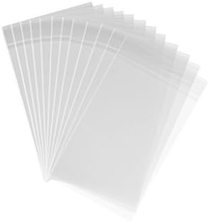 Tiny Clear Bags 2x3 Adhesive - Pack of 300, Self Sealing OPP Poly Bags for Jewelry, Candies