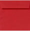 LUXPaper Square Invitation Envelopes | Peel & Press | 7" x 7" | Ruby Red | 50 Qty