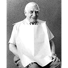 TIDI Products 920461 Specialty Patient Bibs, 18" x 30" Size, White (Pack