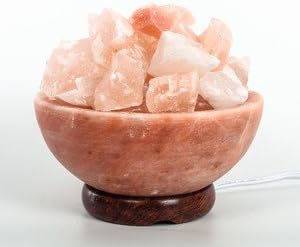 Authentic Himalayan Salt Lamp Abundance Bowl Small 4"-6" Diameter