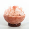 Black Tai Salt Co. Authentic Himalayan Salt Fire Bowl Prosperrity Lamp!