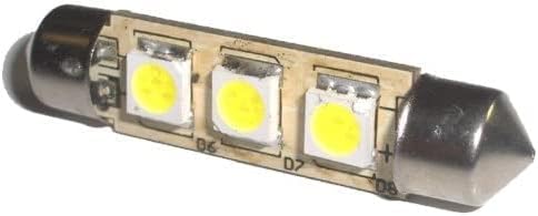 HQRP 42mm High Power 3 LEDs SMD 5050 LED Festoon SMT Bulb