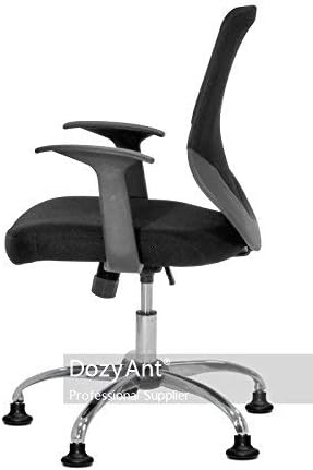 Bell Glides Replacement Office Chair Caster Wheels, Low Profile with Soft Rubber Bottom for Stationary Castors