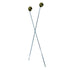 6 Pcs Long Handle Copper Lab Spoons, Sample Burning Heating Scoop for Laboratory