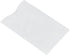 LUXPaper Tyvek Credit Card Sleeves, 2 1/4" x 3 1/2", White, 50 Qty