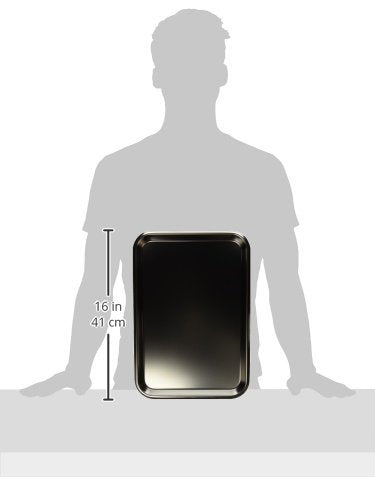 3262 Grafco Stainless Steel Instrument Tray, Large Size, Metal Surgical Mayo Tray for Medical & Dental Use