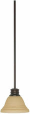 Nuvo Lighting 60/365 Traditional One Light Mini Pendant from Empire Collection in